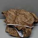 Elastic Round Tablecloth Stretchy Design Waterproof PVC Material Wood Grain Pattern Suitable for Dining Tables Parties and Home Decor 50x60 Inch