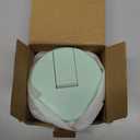 Pawtong 12oz Insulated Vacuum Food Jar with Buckle Lid Wide Mouth Soup Thermo for Hot Food Kids Leakproof Stainless Steel Lunch Container (Mint, 12OZ)