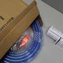 DXOPHIEX Gravel Vacuum for Aquarium Fish Tank Siphon Aquarium Water Changer with Three Metal Faucet Adapter and Long Hose 30 Feet