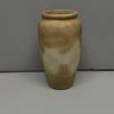 Rustic Vase, Farmhouse Flower Vase, Ceramic vase, Pottery Vase for Home Decor, Large Terracotta Vase, Decorative Distressed Vase for Table, Living Room, Shelf Decor, Mantel, 8.7 Inch