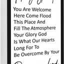 Holy Spirit Wooden Box Signs Desk Decor,Christian Bible Verse Scripture Plaques