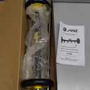 JANZ 16'' Pressure Washer Undercarriage Cleaner and Water Broom Attachment - 4000PSI, 1/4'' Connector - for Electric and Gas Power Washers with 8 Replaceable Nozzles