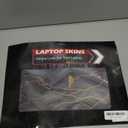 Laptop Decal Sticker Skin Cover, 11.612" 13" 13.3" 14" 15" 15.4" 15.6" Laptop Netbook Vinyl Skin Sticker Cover Art Notebook Protector (2 Wrist Pad Skins), Removable Reusable, Abstract Mountain