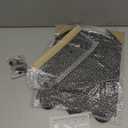 Snazzify 16x12 Inch WallMounted Mirror with Shelf and Hooks, White Decorative Entryway Mirror with Storage for Hallway, Bathroom, or Bedroom  4in Shelf Width, Black