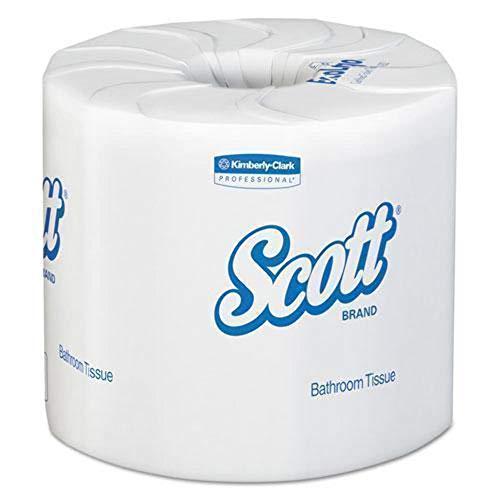 Scott Standard Roll Bathroom Tissue, Pack of 50 Rolls