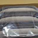 GORILLA GRIP Slip Resistant Tufted Chair Cushions, No Ties Required, Set of 6 Memory Foam Pads for Dining Room, Kitchen Table, Office, Rocking Chairs, Plush Seat Cushion Pad, Home Decor, 16x17, Beige