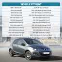 NuIth 5x7 or 6x8 to 6.5 Front Rear Door Speaker Spacers Bracket for Select 1991-2014 Mazda 2 3 5 6 CX-7 CX-9 BT-50, 6x8 to 6.5 Inch Door Speaker Ring Adapter Solid Plastic Waterproof Bracket, 2PC