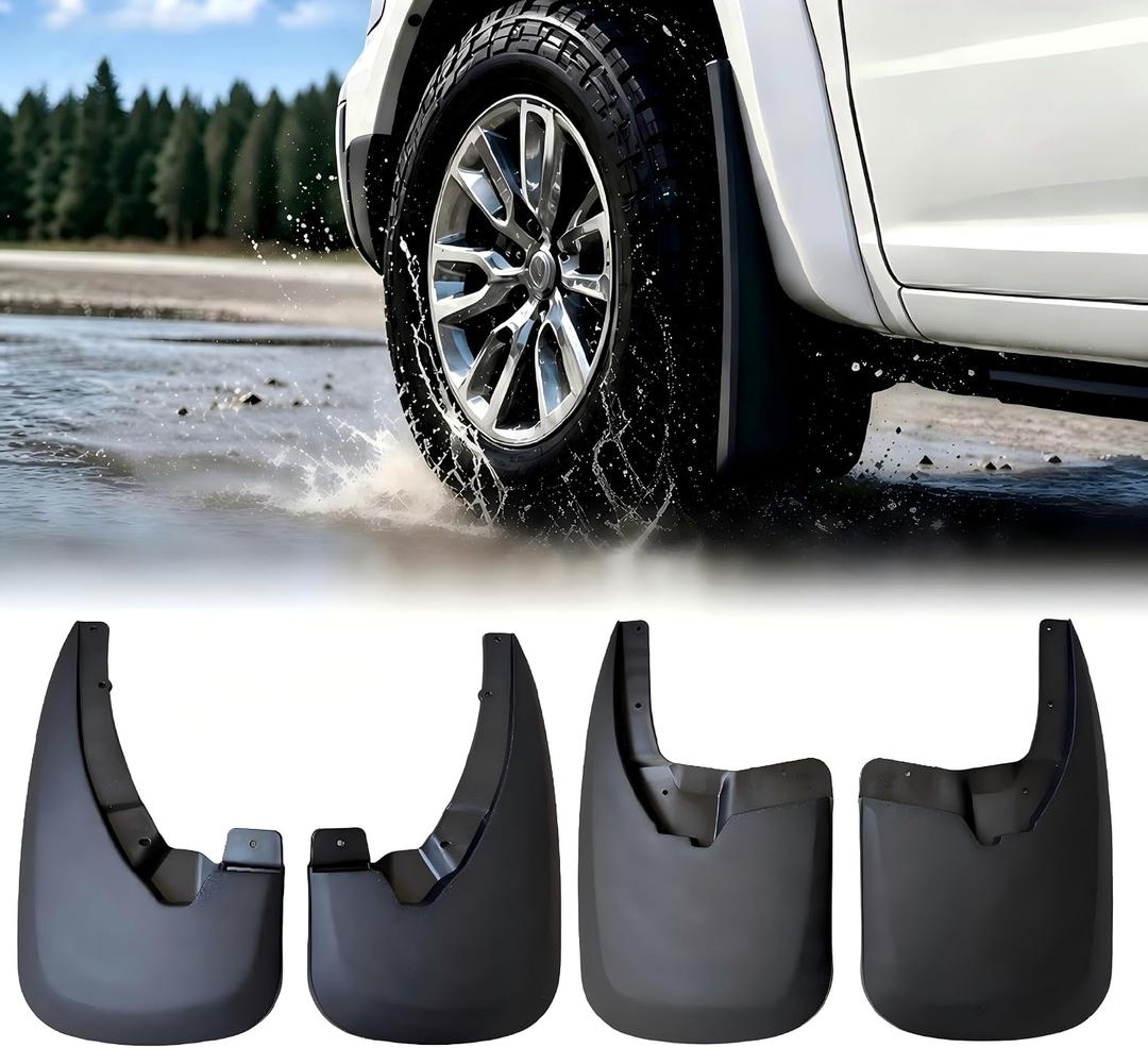 Mud Flaps for 2009-2018 Dodge Ram 1500/2500/3500 w/o OEM Fender Flares