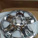 16" Chrome Wheel Skins (Set of 4) for 2012-2016 Honda CR-V, 16 inches ABS Wheel Covers Compatible with 12-16 CR-V Steel Wheels- Auto Tire Replacement Cap Cover 42700-T1W-A01