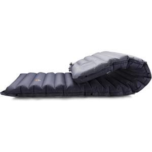 ZOOOBELIVES Extra Thickness Inflatable Sleeping Pad with Built-in Pump, Most Comfortable Camping Mattress for Backpacking, Car Traveling and Hiking, Compact and Lightweight - Airlive2000 (Nightshadow Gray) 74"L x 24.4"W x 4"Th