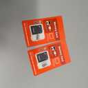 2 Pack Memory Card 64GB with Adapter, High Speed TF Card, UHS-I C10 A1 Memory TF Card for Tablet/Mobile Phone/Camera/Car Audio/Game Console (TF183 White Gray 64GB)