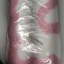 Tinideya Pink Bow Bathroom Rug 16" x 24" Scalloped Bow Bath Mat Non Slip Cute Coquette Aesthetic Carpet Preppy Room Decor Microfiber Absorbent Mat for Mother's Day Bathtub Shower Bedroom Gift (23.6" x 15.8" (Rectangular))