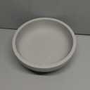 YMXYJM Large Decorative Concrete Bowl, Modern Handicraft Bowls for Home Decor, Decorative Fruit Bowl for Kitchen Counter, Stylish Key Bowl for Entry Table, Gray