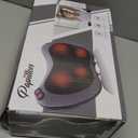 Papillon Mothers Day Gifts for Mom,Back Massager with Heat,Shiatsu Neck Massager Pillow for Back,Neck,Shoulder,Foot&Lower Back Pain Relief,Relaxation Gifts for Women/Mom/Fathers Day (Cyan Blue)