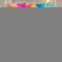 Cinbloo Abstract Rose Colorful Flower 60Wx72H Shower Curtain Watercolor Pink Blue Floral Oil Painting Minimalist Modern Bathroom Curtain Set Girl Women Pretty Aesthetic Bath Bathroom Accessories Decor