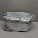 MIVIDE 4 Pack Galvanized Tub 3.3 Gallon Ice Bucket Large Metal Champagne Drink Bucket with Handles Galvanized Ice Buckets for Parties Mimosa Bar Cocktail Bar