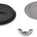 Knockout Seal, Gasketed, Oil Tight Hole Seals, 1 1/2", Steel, Gray Painted (1)