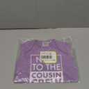 New to The Cousin Crew Newborn Outfit Shirts for Kids Best Cool Baby Announcement, 9-12M
