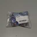 2PCS 304 Stainless Steel Wall Mount Ceiling Mount Pipe Supports, Adjustable Pipe Strap Clamp with screws for OD Pipe 45-48mm, Adjustable Height 50-100mm