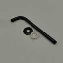 12 Inch Shower Arm And Flange - Solid Stainless Steel, Wall-Mounted For Fixed Shower Head & Rain Showerhead - Aqua Elegante - Oil-Rubbed Bronze