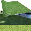 honeypet Hybrid Turf 6x6.5ft Artificial Turf Grass Patch Blends in with Natural Grass Outdoor Artificial Grass Turf Outdoor Rug Patio Lawn Decoration