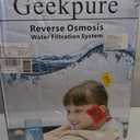 Geekpure 6-Stage Reverse Osmosis RO Drinking Water Filter System with Alkaline pH+ Filter-75 GPD