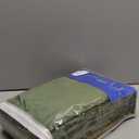 MIULEE Velvet Curtains Olive Green Elegant Grommet Curtains Thermal Insulated Soundproof Room Darkening Drapes for Classical Living Room Bedroom Decor 52 x 84 Inch Set of 2