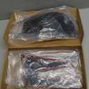 1 Pack 6 Pcs Car Front Bumper Lip Splitter, Universal Auto Spoiler Canards Kit, Car Body Auto Anti Collision Strip Decoration Decal Sticker Fits for Vehicle Suvs (Black)