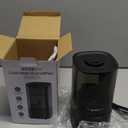 Humidifiers for Bedroom (1.1L), Small Cool Mist Humidifier for Home Plant and Baby Nursery, Quiet Ultrasonic Humidifier with 360 Nozzle, Auto Shut-Off, Filterless, Black