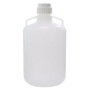 50L(13.2 Gallon) Lab Round Carboy, PP Materia Bucket,Molded Graduation, with Integrated Shoulder Lifting Handle, IN-CAB50