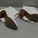 Luoika Women's Extra Wide Calf Cowboy Knee High Boots，Wide Width Cowgirl Boots Chunky Pump Heel Plus Size Western Tall Boots. White 230701 9.5XW