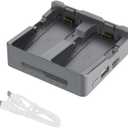 Two-Way Charging Hub for DJI NEO 2,Portable Dual Battery Charger Support PD Fast Charging for DJI NEO 2 Battery Accessories (for NEO 2)