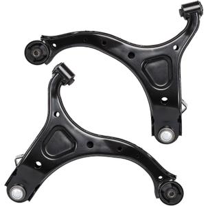LCWRGS 2pcs Front Lower Control Arm w/Ball Joint Compatible with 2007-2012 Hyundai Santa Fe, 2011 2012 2013 Kia Sorento MS90153 MS90152