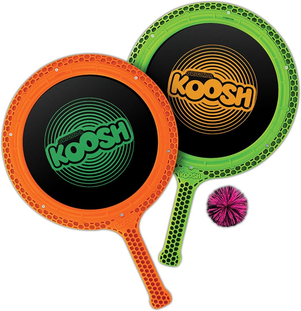 Koosh Paddle Playset  Beach Toys, Outdoor Games for Adults and Family, Outdoor Games for Kids, Fidget Toys for Kids, Ages 4+