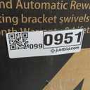 Retractable Garden Hose Reel, 65FT +6FT 5/8" Durable Wall Mounted Water Hose Reel with 180 Swivel Bracket, 9 Pattern Sprayer, 6Ft leader hose,Smooth Automatic Rewind, Any Length Lock.