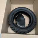 Trkimal 110/50-6.5 Rear Tire Inner Tube with TR87 Angled Valve Stem for 38cc 47cc 49cc Mini Pocket Bike Fits for MTA1 MTA2 GP-RSR Cag Lucky 7 Bicycle Motor Mini E-Scooters Dirt Bike (Rear 110/50-6.5)