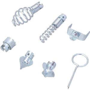 7 Piece Drain Cleaner Cutter Head Set Suitable for Pipe Dredging Machine Plumbing Tool Snake Parts Pipeline Maintenance