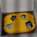 Baby Toys 6-12 Months, 6 in 1 Montessori Toys for 1 Year Old, Soft Infant Sensory Teething Toy, Stacking Cups & Blocks, Shape Sorter Blocks, Finger Puppets, Tissue Box Toy for Toddler 0-3-6-9-12 M+