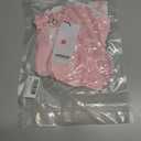 Sexy Lingerie for Women Rave Outfits Lace Up Corset Bodysuit Teddy Lingerie Set with Garter Belt (Pink, L)