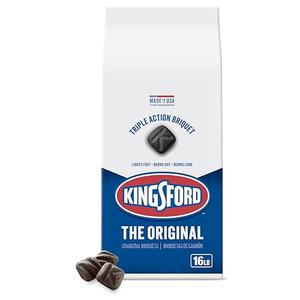 Kingsford Original Charcoal Briquettes, BBQ Charcoal for Grilling, 16 Pounds (Package May Vary)