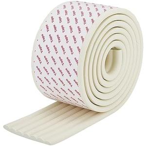 OLYCRAFT 6.8 Feet Beige Bunk Bed Ladder Pads Soft Ladder Pads with Strong Adhesive Bunk Bed Ladder Cover 20  Inch Wide Replacement Bed Ladder Pads for Stair Steps Foot Comfort Corner Protectors