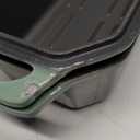 Flavehc Bread Pan Cast Iron Loaf Pan with Lid 9x5 Inch Bread Loaf Pan for Baking Bread Enameled Cast Iron Sourdough Bread Pan (AquaGreen)