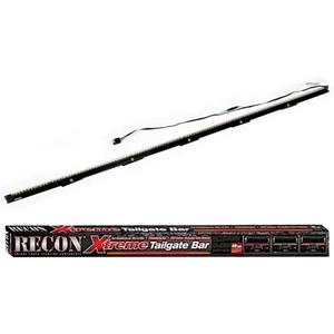 RECON - Universal Fit 60" Tailgate Light Bar High Power Running LED Lights with Scanning Amber Signals, Brake & Reverse Lights for Trucks & SUVS