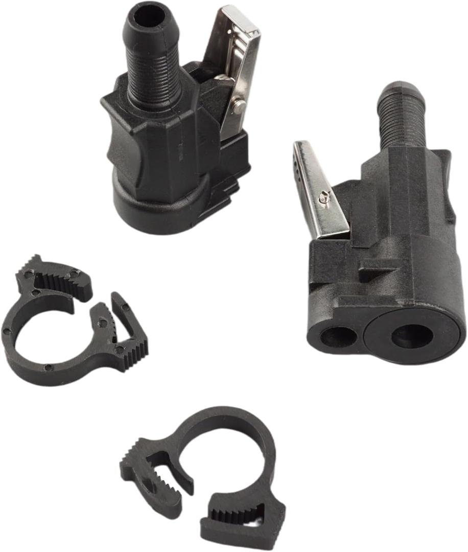 Boat Marine 3/8 Inch 10MM 22-13563Q3 22-13563Q7 Machine and Fuel Tank End Fuel Connect Kit for Mercury Outboard Motor Replacement 13563A3 13563A6 Sierra 18-8091 18-80410-1