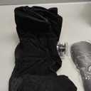 Inflatable Travel Pillow for Airplane, Neck Air Pillow for Sleeping to Avoid Neck and Shoulder Pain, Support Head and Lumbar, Used for Airplane, Car, Bus and Office (Black)