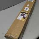 UNISHADES Cordless Bamboo Roman Shades for Windows, Blinds Size (28" W 64" H) Colour (Highfield Teak)