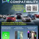 AuroraLink Wireless Carplay Adapter for Apple iPhone & Android Auto 2-in-1 Fast & Stable Carplay Wireless Adapter Convert Wired to Wireless Car Play Dongle for iOS 10+/Android 11+ (Grey)