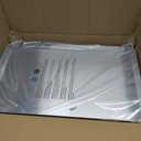 only fire Universal Stainless Steel Cooking Griddle, Flat Top Plate Insert with Grease Groove and Handles for Gas and Charcoal Grills, Tailgating, Camping and Parties, 23" x 16"