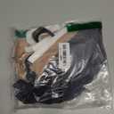 Warner's Women's Blissful Benefits No Muffin Top 3 Pack Brief Panty (X-Large, White/Toasted Almond/Black and White Pin Dot)