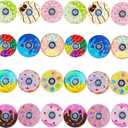 48 Pack Donut Party Favors Return Gifts  Anxiety Stress Relief Favors with ADHD Autism, Treasure Box Supplies for Classroom Rewards Birthday Gifts